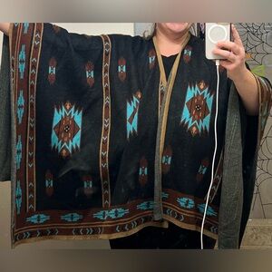 Aztec Poncho (cape)